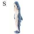thumbnail image 1 of Saco de dormir de tiburón de dibujos animados para niños y adultos, manta de dormir de 3 piezas, pijama suelto para la oficina, siesta Fivean unisex, 1 of 2