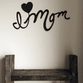 thumbnail image 2 of I Love Mom - Metal Wall Art, 2 of 4