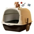 thumbnail image 2 of Enclosed Cat Litter With Litter Pads For Indoor Cats Odor Control Privacy Tray, 2 of 5