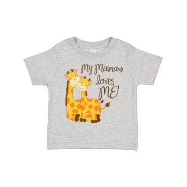 Inktastic My Mamaw Loves Me! Boys or Girls Toddler T-Shirt