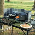 thumbnail image 4 of RedSwing 2-Burner Camping Stove with 12 Plates Windscreen, Portable Folding Gas Stove with 17000 BTU Adjustable Burners for Camping, Picnic, Backyard, BBQ, Tailgating, Suitable for Propane & Butane, 4 of 9
