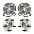 thumbnail image 1 of Kugel Front Rear Wheel Bearing and Hub Assembly Kit for Car Hyundai Tiburon - Left Right Side (Driver Passenger) K70-101617, 1 of 8
