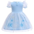 thumbnail image 2 of Little Girls Ariel/Aurora Princess Dress Casual Halloween Birthday Tulle Skirt, 2 of 6