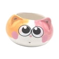 thumbnail image 1 of LOVIVER Modern Small Flower Pot Desktop Ornament Ceramic Hand Painted Creative Big Eye Expression, 1 of 8