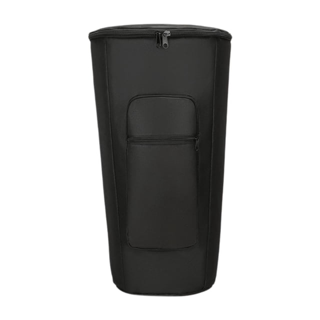 Tiras de tambor djembe correas de hombro ajustables oxford tela a prueba de polvo negro espesado transpirable resistente batería africana , 12 Inch 12 pulgadas