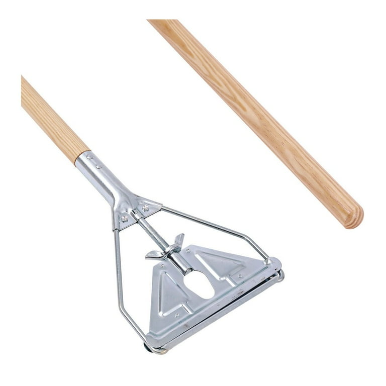 Quick Change Metal Head Mop Handle for No. 20 and Up Heads, 62 Quick Change Metal Head Mop Handle for No. 20 and Up Heads, 62