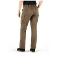 thumbnail image 3 of 5.11 Work Gear Women's Stryke Operator Uniform Pants, Flex-Tac Ripstop, Teflon Finish, Tundra, 10, Regular, Style 64386, 3 of 5