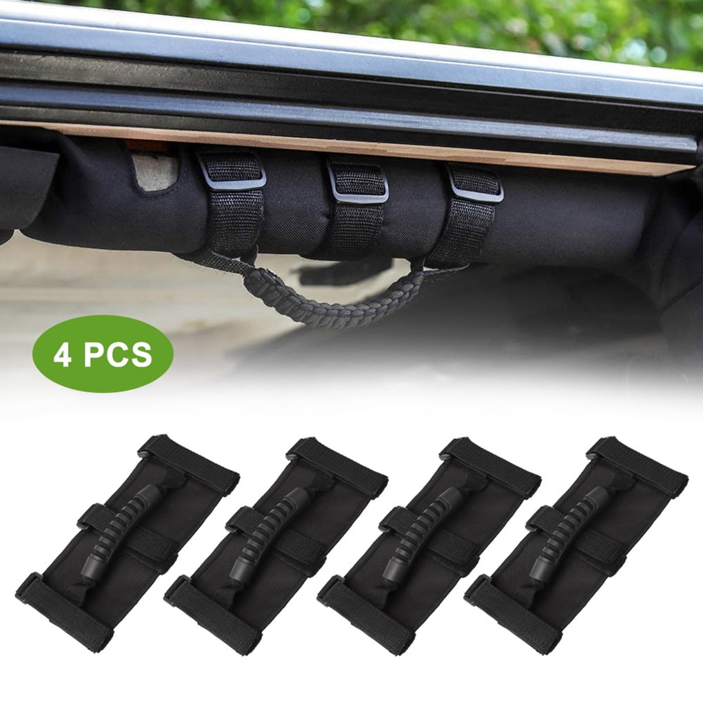 4 Pcs Grab Handles Wear-resistant Thick Plastic Pull Buckle Easy Installment Durable Gladiator Decals Replacement for 87-20