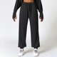 thumbnail image 2 of Pantalones anchos mujer Gibobby Moda Color A Juego Pantalones Deportivos Sueltos Cintura De Goma Negro S, 2 of 4