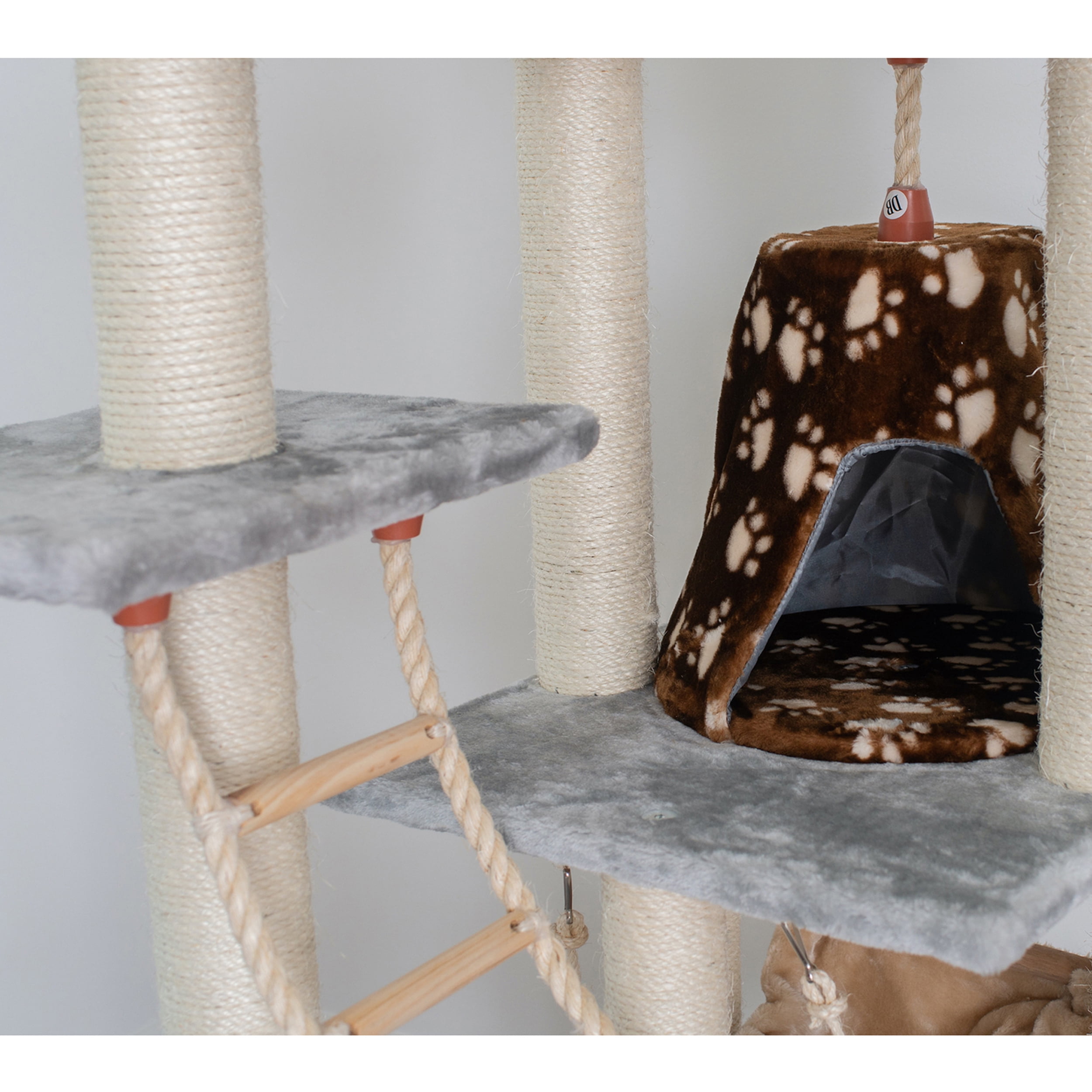 Armarkat Classic Cat Tree Model A7802, 78 inch Silver Gray