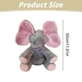 Elephant Stuffed Animal Set Animated Plush Singing Elephant Interactive