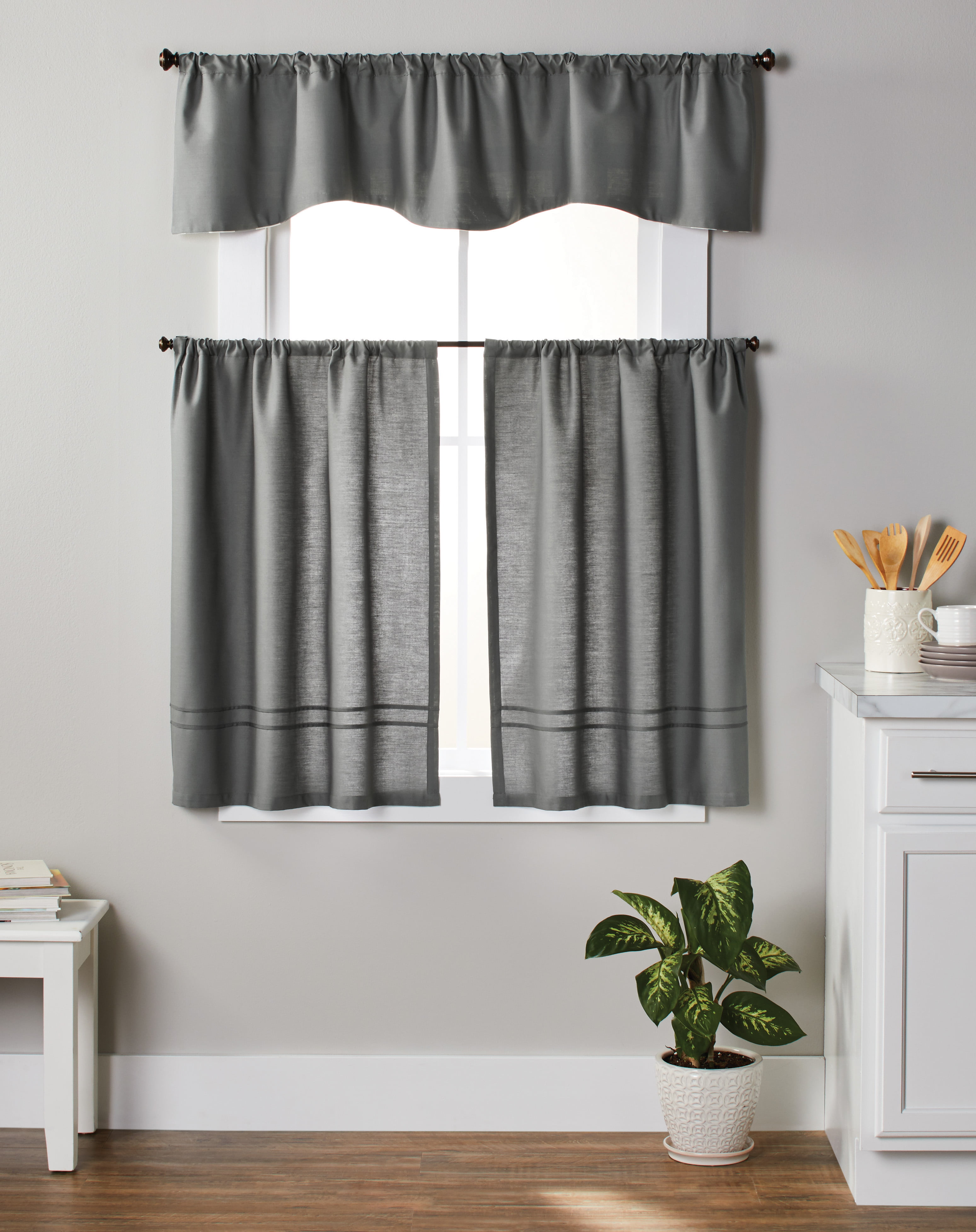 kitchen window curtains
