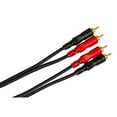 thumbnail image 4 of Hosa Technology 3.3'/1m 2 RCA Male to 2 RCA Male Stereo Interconnect Cable, Gold Contacts, 4 of 4