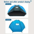 thumbnail image 5 of Limited Time Deal karymi Beach Tent Anti- Portable Sun Shade Shelter for 3 Person, Extendable Floor with Ventilating Mesh Plus Carrying Bag, Ground Pegs Hiking Essentials Summer Clearance, 5 of 8