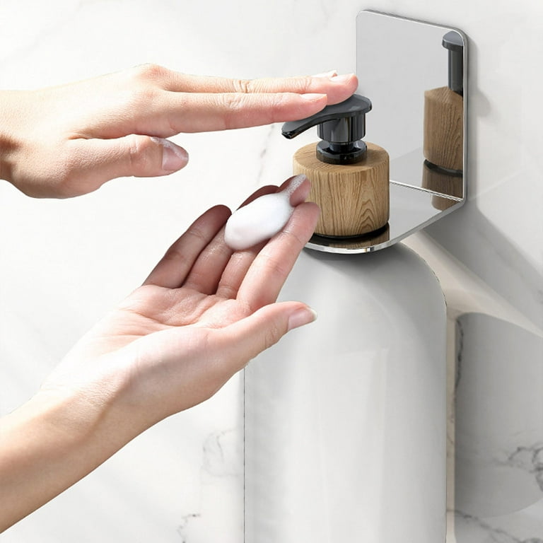 Non Drilling Shower Bottle Rack Self-Adhesive Shampoo Dispenser