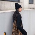 thumbnail image 3 of Gorro de lana unisex para hombre y mujer, con puños lisos, cálido, para esquiar en invierno, con calaveras, suave, elástico, de punto para uso diario, 3 of 5
