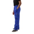 thumbnail image 2 of Hat and Beyond Men's Heavyweight Fleece Cargo Sweatpants with Multi Pockets, 2 of 4
