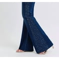 thumbnail image 4 of Judy Blue Mid-Rise Rhinestone Side Panel Detail Flare Jeans (27), 4 of 4