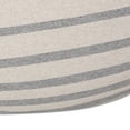 thumbnail image 4 of Sasser Hudgeons Boho 5 Foot Striped Bean Bag, Natural and Gray, 4 of 6
