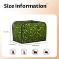 thumbnail image 5 of Gaeub Green Glitter Sparkle Print 2 Slice Toaster Cover, Toaster Bags,Small Appliance Toaster Cover for Kitchen,Toaster Oven Dustproof Cover, 5 of 7