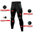 thumbnail image 3 of LANBAOSI 2 Pack Men's Compression Pants Workout Athletic Gym Leggings with Pockets for Male Size L, 3 of 6