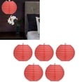 thumbnail image 4 of Decoration Red Lanterns, Decorative Red Paper Lanterns Simple Use Durable Hanging  For Birthday Weddings, 4 of 8