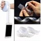 thumbnail image 3 of Silicone Seal Strip, 10m Silicone Door Bottom Seal Strip Tape Transparent Weather Stripping Self-Adhesive Draught Tape 4.5cm, 3 of 4