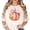 Ivory Shirt, variant on Disco Fall Pumpkin Shirt for Women and Teens Girly Coquette Bow Pumpkin T-Shirt for Halloween Seafoam Shirt Adult Medium