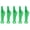 Green/5 Pcs, variant on Fish Mouth Sewing Machine Needle Threader, Automatic Sewing Needle Threader, Simple Needle Threader Tool, Quick Sewing Machine Cycle Simple Needle Threader Tool (Green/5 Pcs) 0.31x1.22"