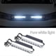 thumbnail image 1 of Encendiendo 2 luces LED de circulación diurna para coche con energía eólica, lámparas decorativas DRL para automóvil, 1 of 5