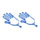 thumbnail image 3 of 2 soportes para guantes de golf, secador profesional, gancho de mantenimiento. Azul, 3 of 9