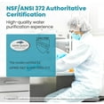 thumbnail image 2 of fafa-NSF/ANSI 42 Filtres à Eau de Remplacement Certifiés (Lot de 2), Remplacement pour Filtres de Pichet et Filtres de Distributeur, Réduire TDS, Chlore, PFOA/PFOS et Plus, 2 of 4