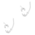 thumbnail image 3 of Wosthever Tubos de esnórquel plegables de silicona Unisex para hombres y mujeres, equipo de buceo con esnórquel húmedo, esnórquel universal Type1 NO1, 3 of 6
