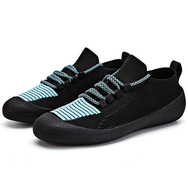 Zapatos para caminar Zapatillas de deporte Zapatos casuales al aire libre Antideslizante Gimnasio Ejercicio para hombres mujeres (45) Azul Ndcxsfigh Tenis De Mujer Tenis De Hombre