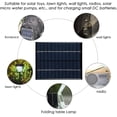 thumbnail image 2 of 2W Mini Solar Panel, 12V DIY Polycrystalline Silicon Solar Panel Module For Solar Light Science Project Charging, 2 of 5