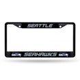 thumbnail image 2 of Seattle Seahawks Cadre de Plaque d'Immatriculation Noir, 2 of 2