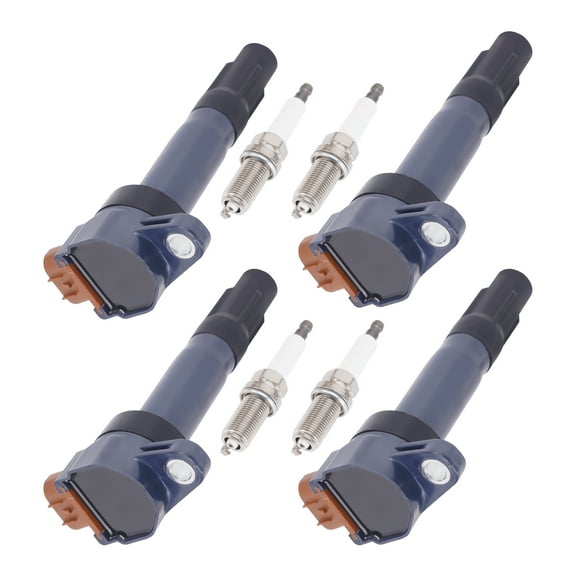 maXpeedingrods UF634 Set of 4 Ignition Coil Pack and Iridium Spark Plugs Fit for Suzuki Grand Vitara Kizashi L4 2.4L 2009-2013, Ignition Coil Kit Replaces 3340051K20 3340051K40
