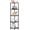 Charcoal Gray, variant on Corner Shelf, 5-Tier Corner Bookshelf for Small Spaces, Stylish Corner Storage Display Shelves for Bedroom, Bathroom, Kitchen, Living Room