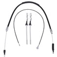 thumbnail image 2 of Hand Brake Wire, Rear 4pcs Professional Handbrake Cable Kit Abrasion Resistant  For Motorcycle Accessory, 2 of 8