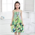 thumbnail image 1 of Vestidos bohemios de verano para madre e hija, vestidos de playa, vestidos halter para padres e hijos, vestidos de tirantes con estampado floral para niñas, 1 of 6