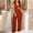 Brown, variant on Wensltd Summer Jumpsuits for Women Dressy Sleeve Wide Leg Pants Rompers Elegant One Piece Outfits