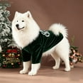 thumbnail image 4 of HomeKingdee Dog Christmas Pajamas - Dog Christmas Outfit Clothes, Soft Stretchy Warm Pet Jumpsuit for Winter Autumn Fall, Xmas Holiday Costume PJS, 4 of 6