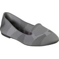 thumbnail image 2 of Skechers Women's Cleo-Sherlock-Engineered Knit Loafer Skimmer Ballet Flat, Charcoal, 7 M US, 2 of 7