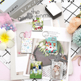 thumbnail image 6 of Symkmb 180 PCS Sublimation Keychains in Bulk, Double Sided Heat Transfer Sublimation Decorative Blanks, Suitable for DIY MDF White, 6 of 6