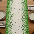 thumbnail image 5 of Table Runners 90 Inches Long Dress Scarves, St. Patrick's Day Farmhouse Coffee/Dining/Kitchen Table Runner for Living Room, Spring Lucky Shamrocks Leaves Retro Country 13x90 Inch, 5 of 9