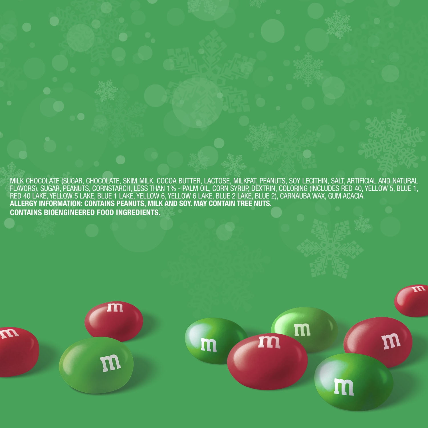 (3 pack) M&M's Peanut Milk Chocolate Christmas Candy - 3.1 oz Box
