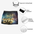 thumbnail image 4 of Fotbe 2025 New Year 5 Men’s Total Support Pouch Boxer Briefs, X-Temp Cooling, Moisture-Wicking Underwear, Regular, Long-leg and Trunk-XX-Large, 4 of 6