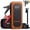 Orange, variant on Acmount Jump Starter Air Compressor, 3000A Car Jump Start with 150PSI Tire Inflator, 12V Battery Jumper for 9.0 Gas and 8.0L Diesel Engines