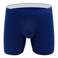 thumbnail image 7 of Xidunhg Men's Pouch Underwear Performance No Ride Up Boxer Briefs Muti/6pack L, 7 of 7
