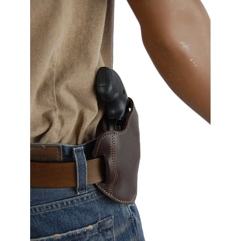 CEBECI ARMS Leather OWB Holster – Right Hand, Open Top, For Charter Arms Mag Pug .357 (4.2" Barrel)